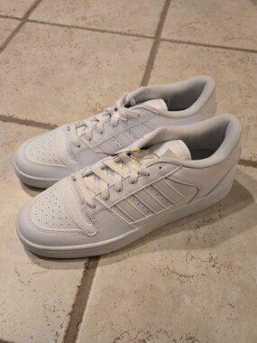 Brand New Adidas Break Start JR3250 Men's White Size 9.5 Shoes